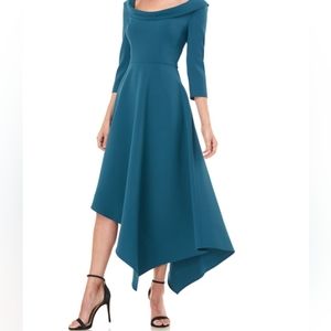 Kay Unger Arianna Royal Blue Dress Sz 14 NWT